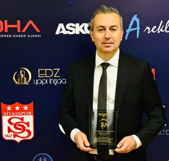 Uzun, ödülü tüm İlbeyliler adına aldı 