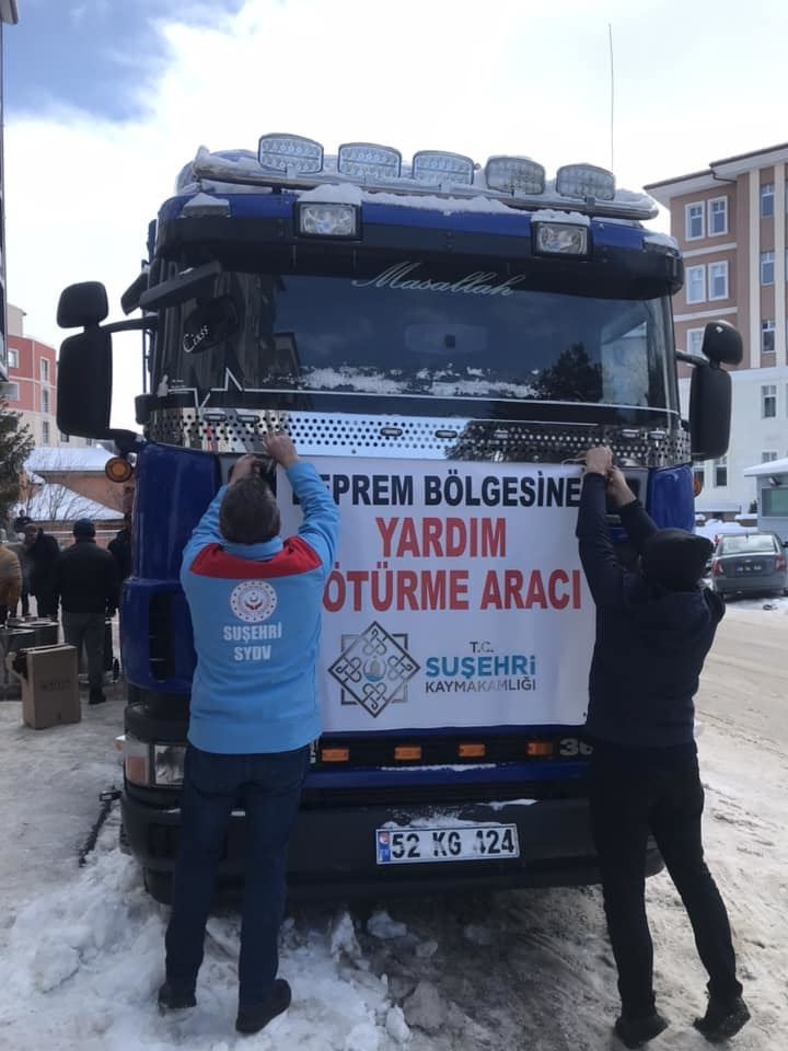 Yardım kampanyasına büyük ilgi 