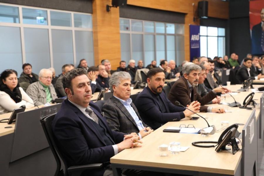 Öztürk başkanlığında toplandılar 