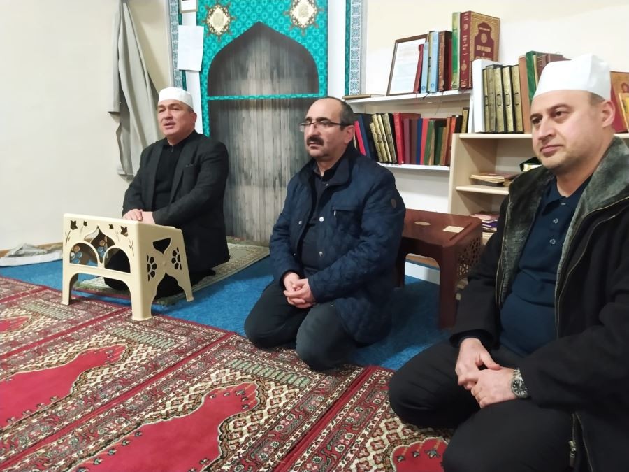 Müftü, depremzedelerle bir araya geldi 