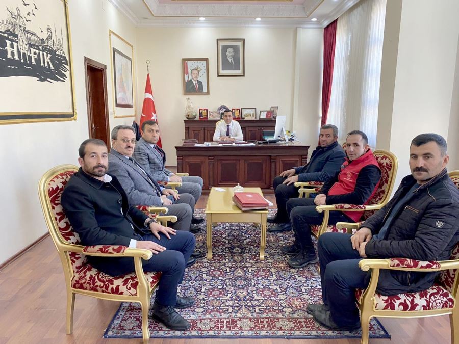 Hafik’te “deprem”   masaya yatırıldı 