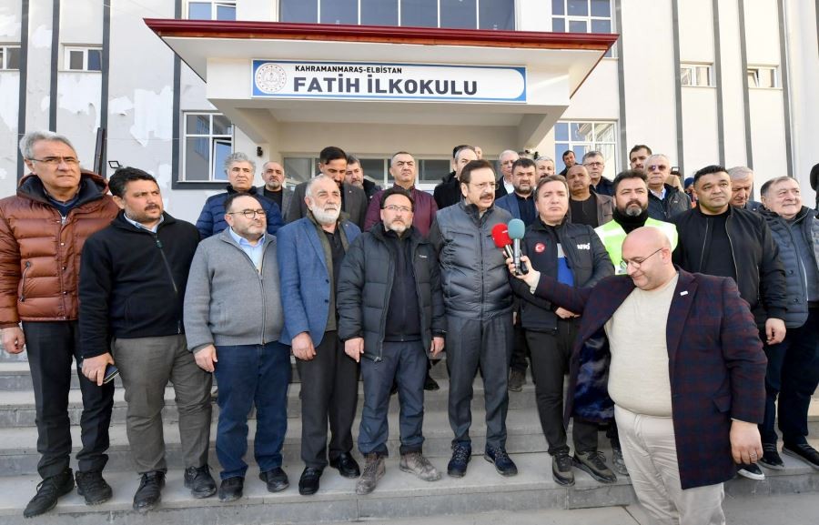BAŞKANLAR DEPREM   BÖLGESİNDE 