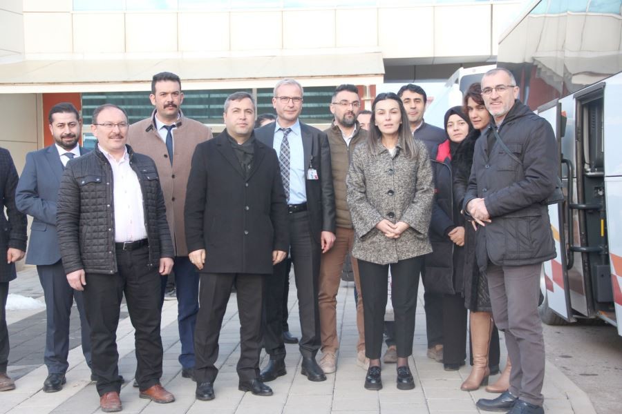 Numune’den deprem bölgesine personel desteği