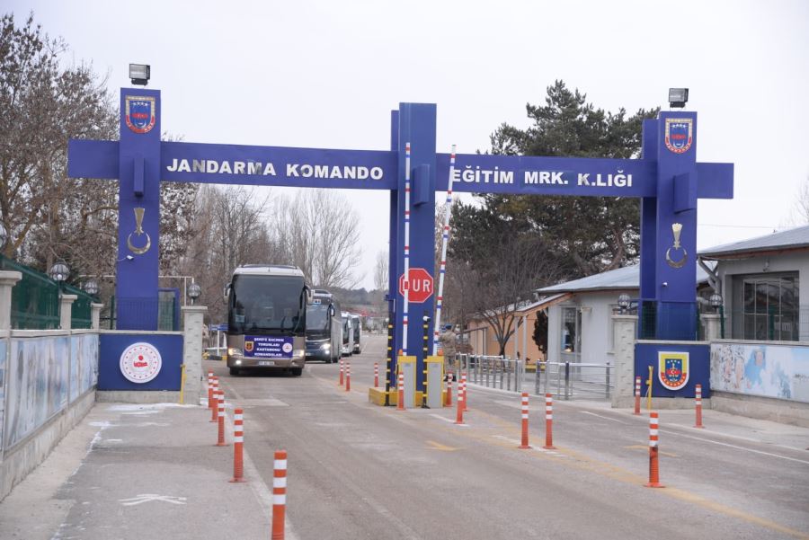 Kastamonu Komandoları deprem bölgesinde...