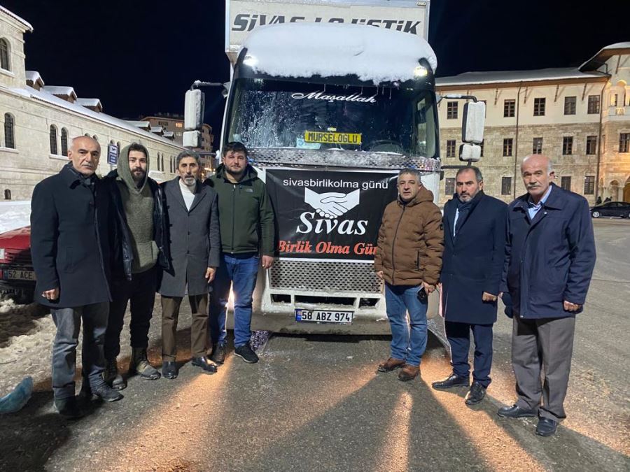 Sivas Ziraat Odası’ndan deprem bölgesine yardım 