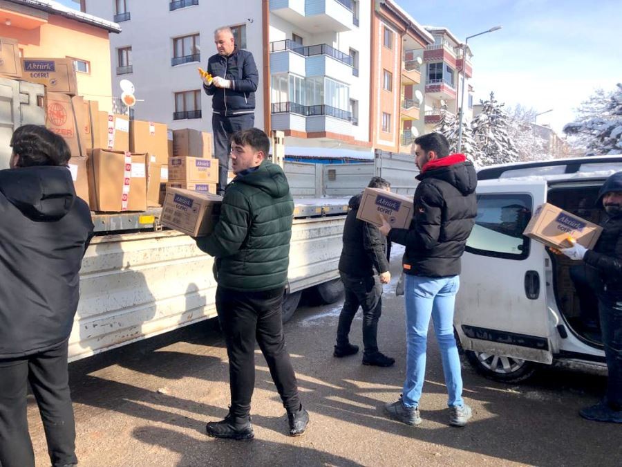 STSO afetzedelerin yanında 
