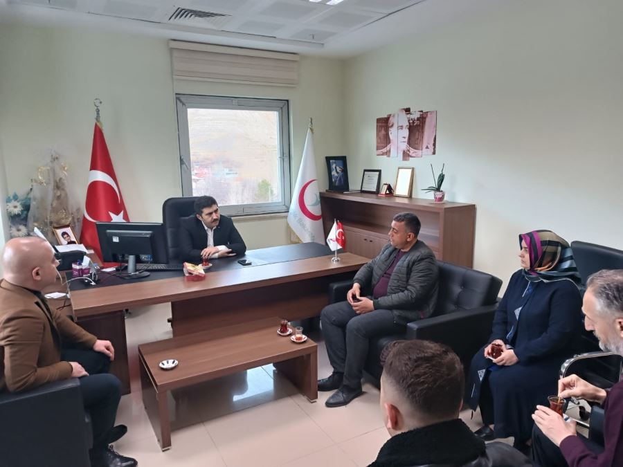Yazıcı, ziyaretlere devam ediyor 