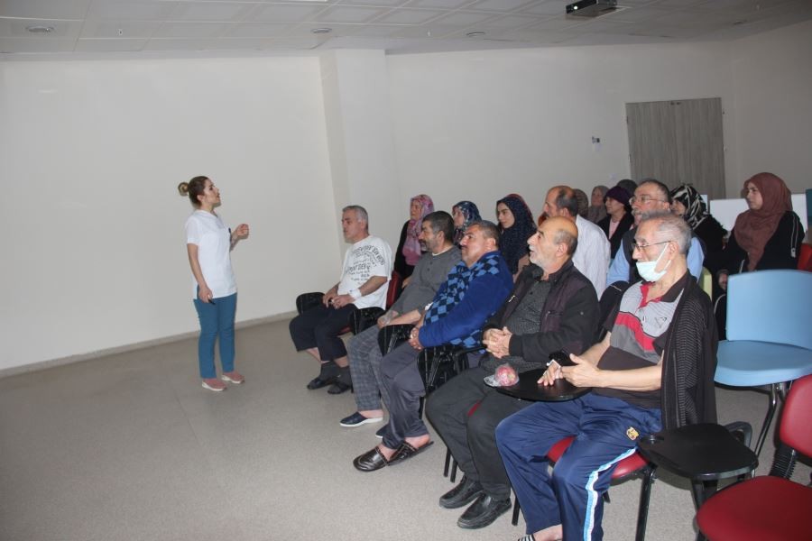 Numune’de diyabet okulu sona erdi 