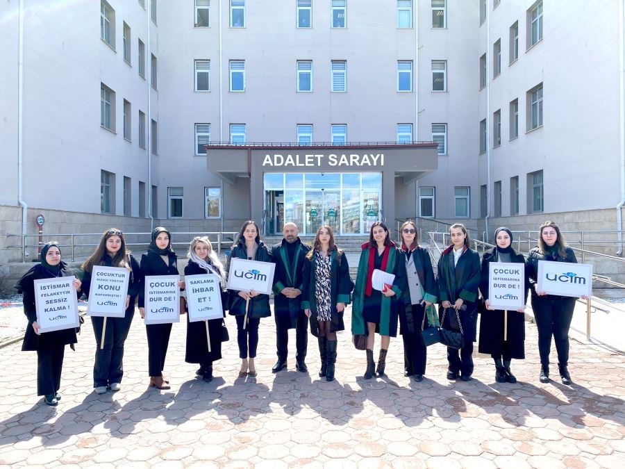   UCİM mağdur çocuğu yalnız bırakmadı