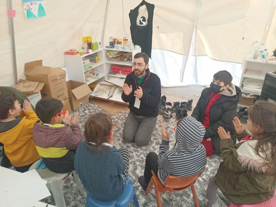 Öğretmenlerden psikososyal destek