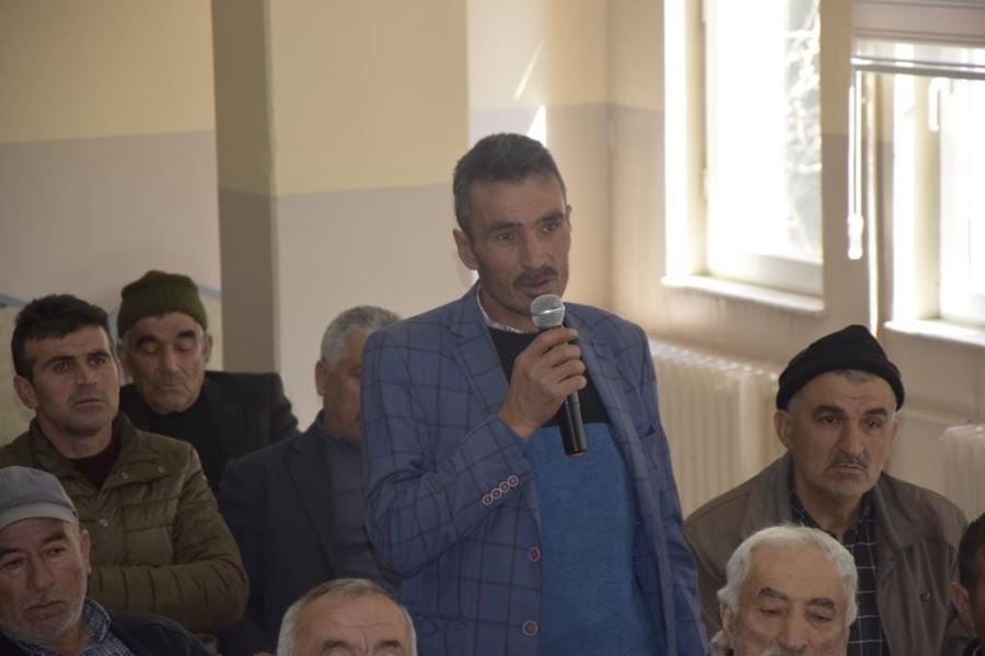 Gemerek’te muhtarlar toplantısı yapıldı 