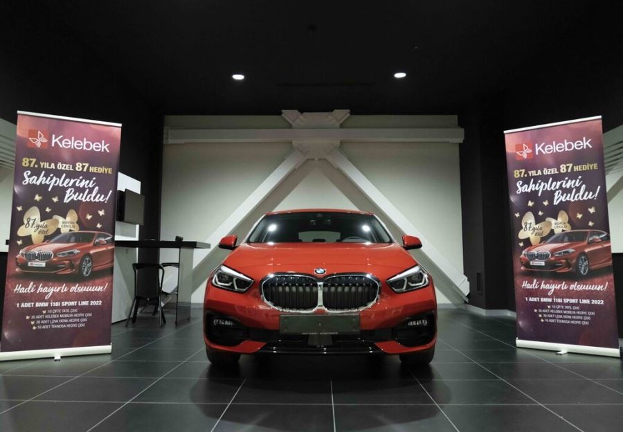 Kelebek Mobilya BMW 118i Kazandırdı