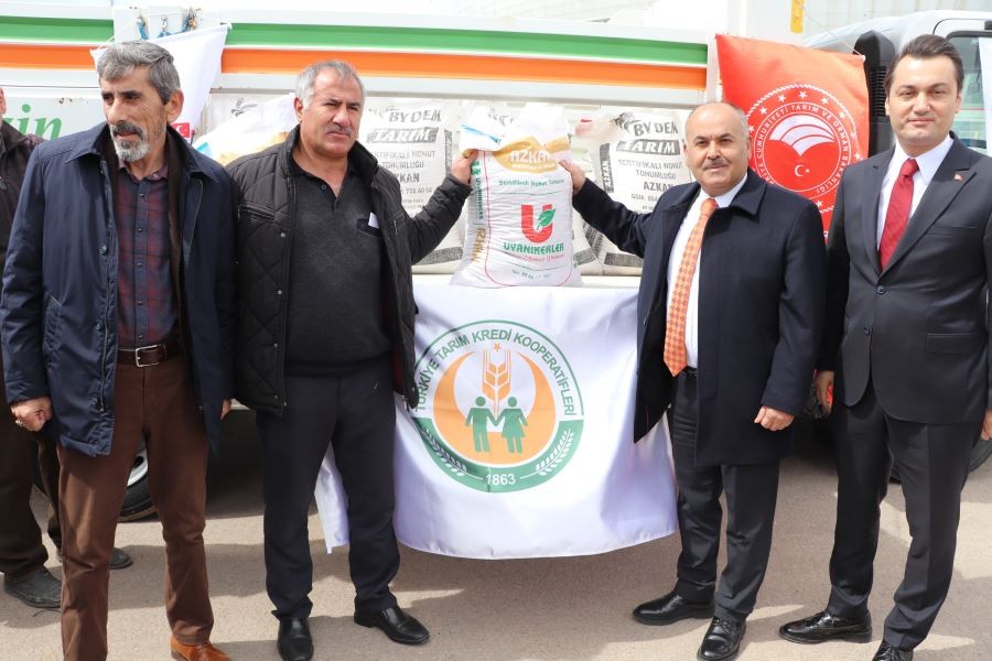 Çiftçilere 290 ton nohut tohumu dağıtıldı