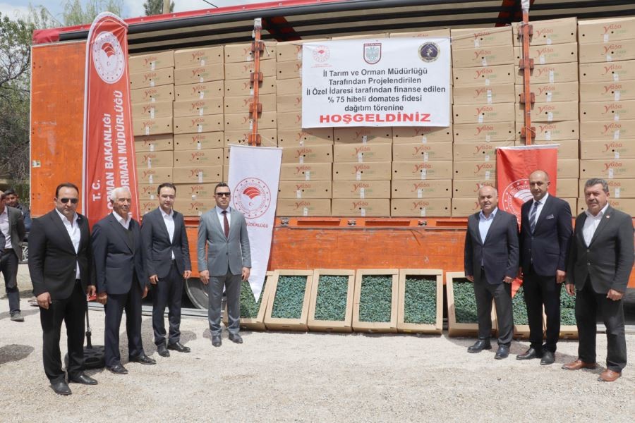 Akıncılar’da 220 bin fide dağıtıldı
