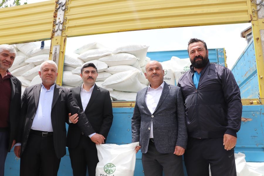 128 arıcıya şeker desteği 