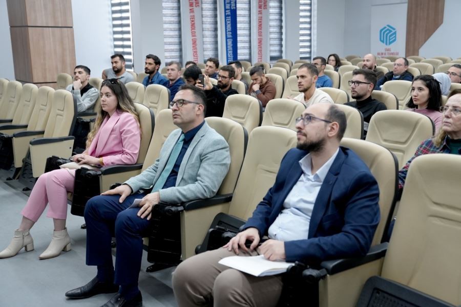 SBTÜ personeline seminer verildi 