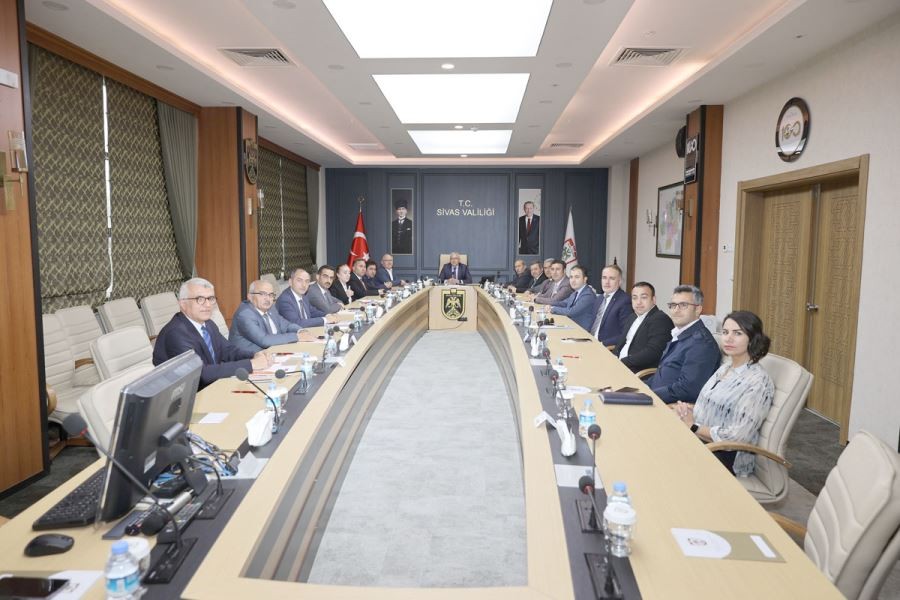Şimşek başkanlığında toplandılar 