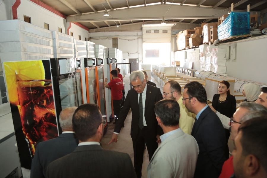 KORKMAZ PANEL’İ   ZİYARET ETTİLER 