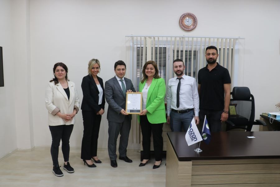 Ozon Tekstil, yeşil enerji sertifikası aldı