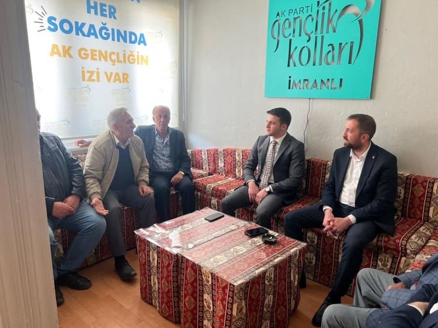 Kaymakamdan   teşekkür ziyareti 