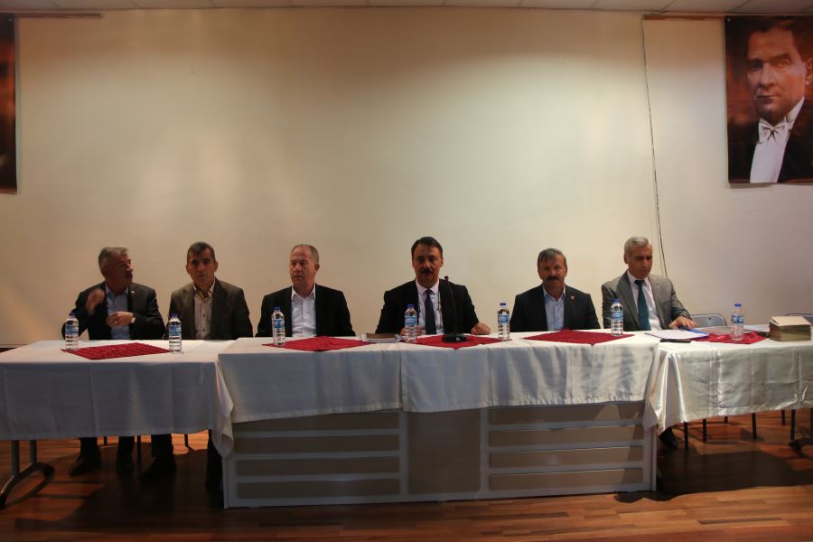 Yıldızeli’nde   çalışmalar ele alındı
