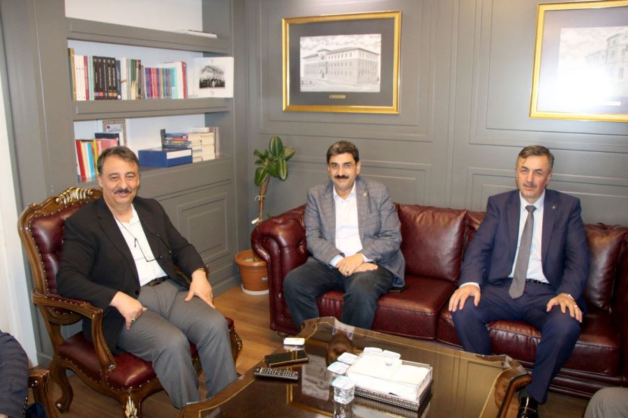 Aksu, Yıldızeli’nde temaslarda bulundu 