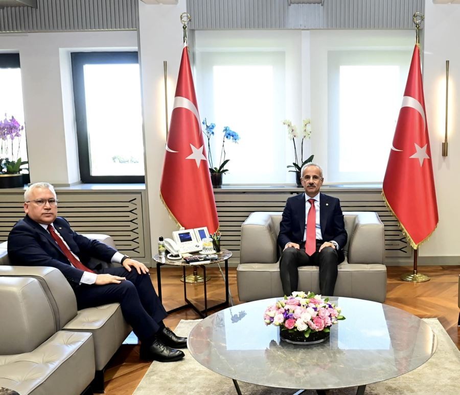 Ulaşım projeleri ele alındı 