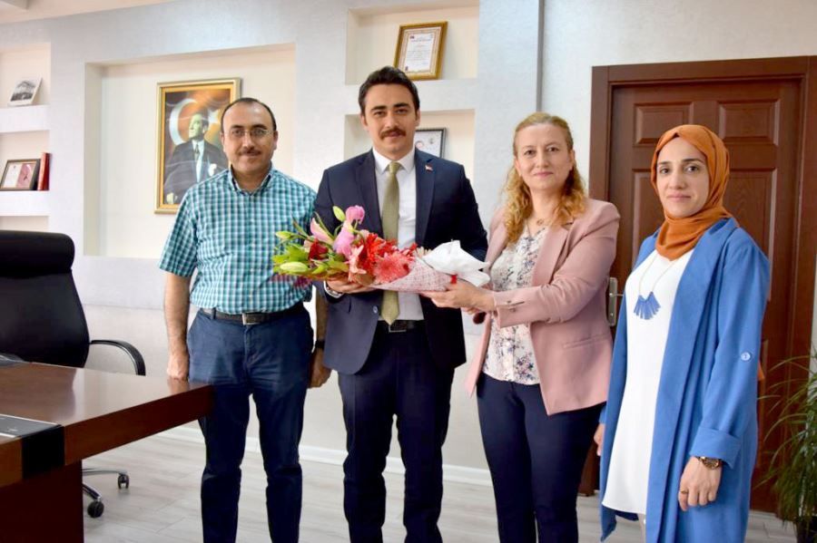 Kaymakam başarılar diledi