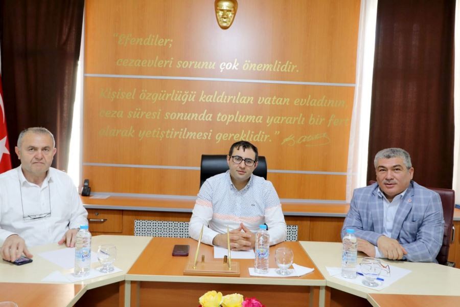 Cezaevinde   toplantı yapıldı