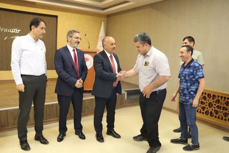Personel  bayramlaştı
