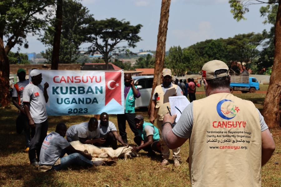 Cansuyu, 3 milyon mazluma kurban eti ulaştırdı