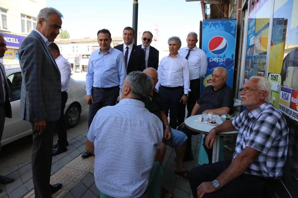 İlçelerimizle Birlikte Bütün Halinde Kalkınacağız