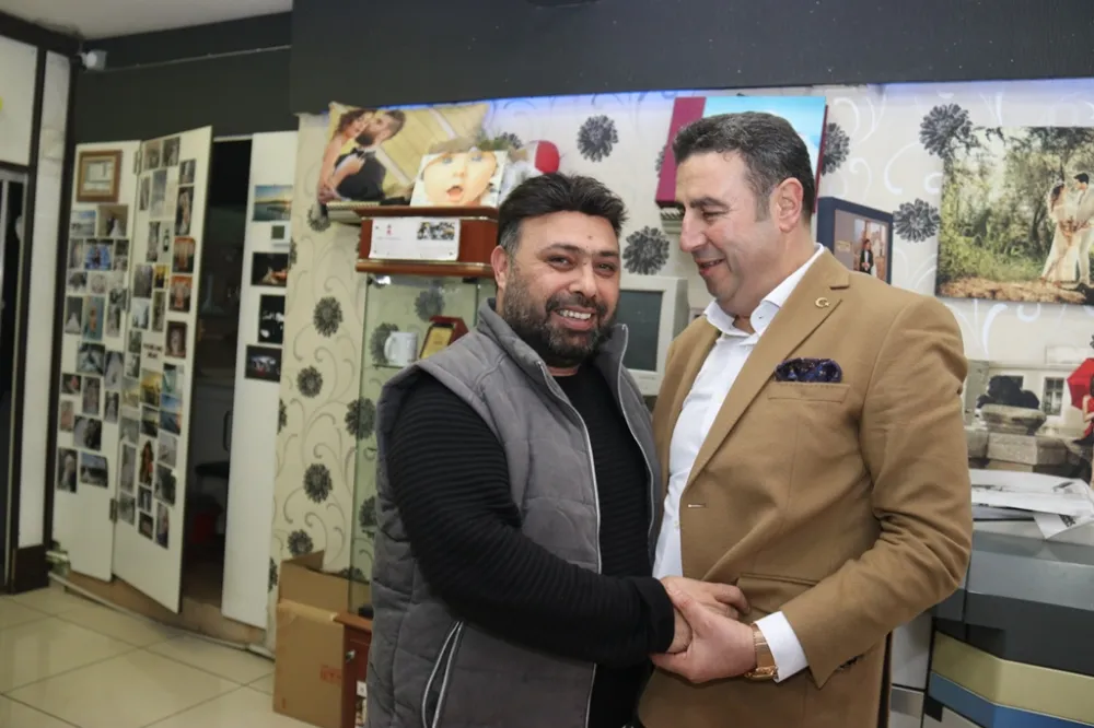 Demirgil başkan   sürekli sahada 