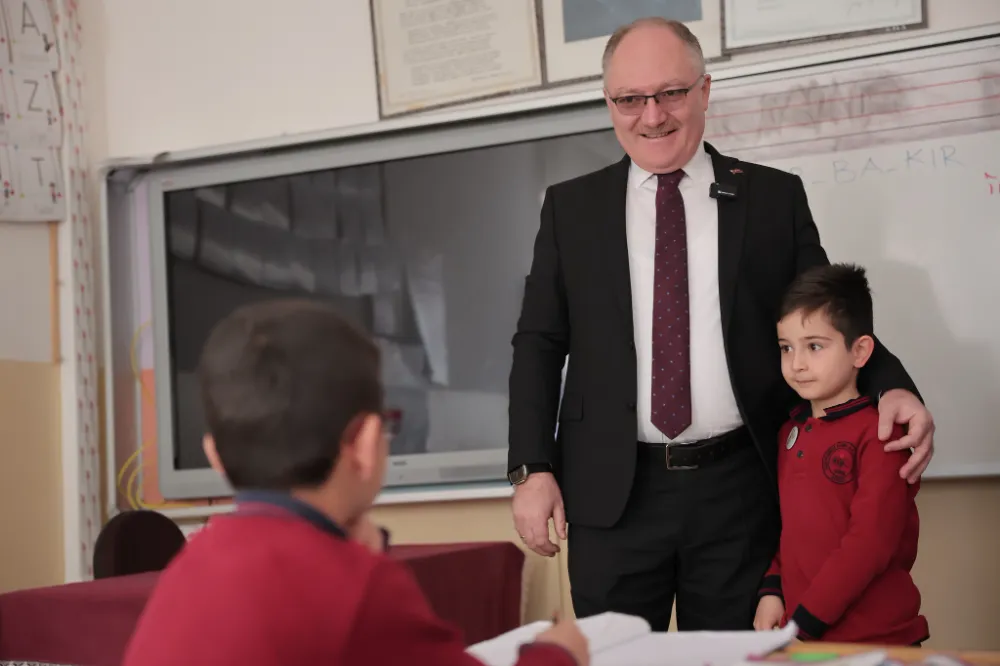 Bilgin Başkan öğrencilerle buluştu 