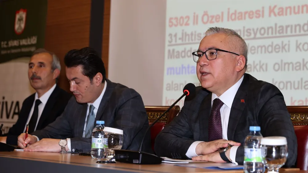 Şimşek muhtarlarla buluştu 