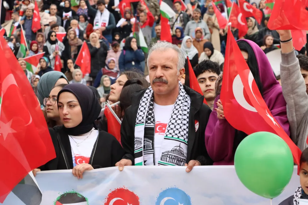 Sivas’ın çocukları, Gazzeli çocuklar için tek ses, tek yürek oldu…