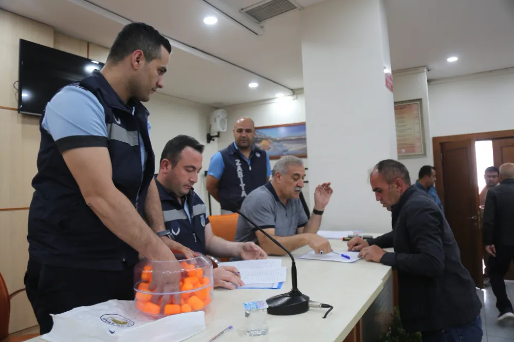 Satış yerleri   kurayla belirlendi