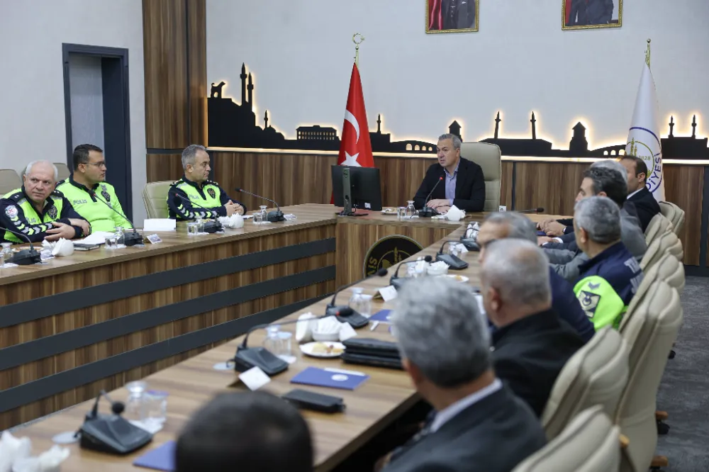 Sivas’ta Ulaşım Master Planı Masaya Yatırıldı