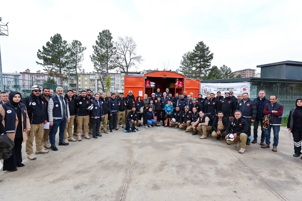 Sivas’ta Afetlere Hazırlıkta Yeni Dönem: Konteyner Uygulaması Başladı