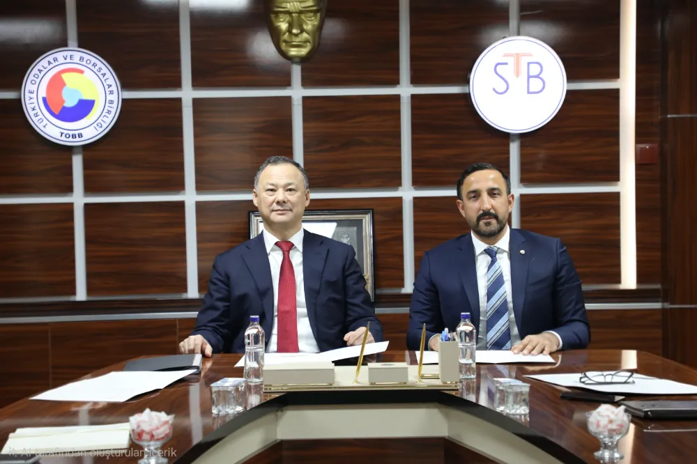 Kazakbaev’den Sivas Ticaret Borsası’na Ziyaret