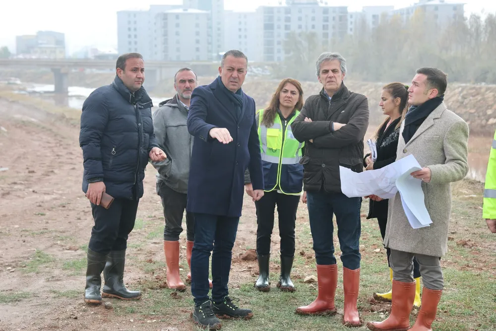 Başkan Uzun, Kızılırmak Projesi’nde Çalışmaları Yerinde İnceledi