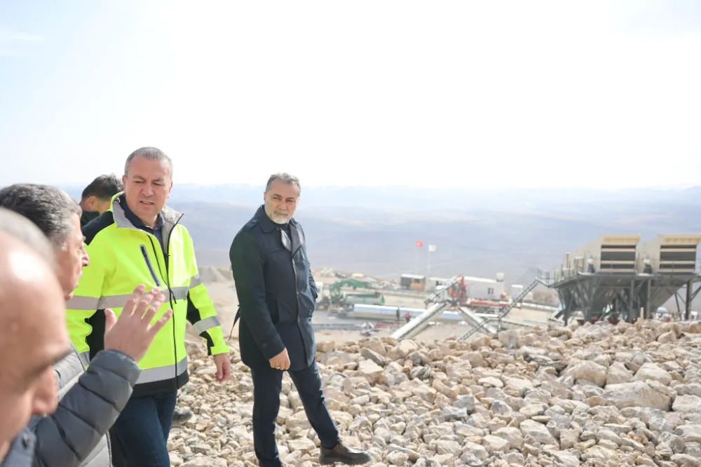 Sivas’a Yeni Taş Ocağı: Tecer Tesisi Hızla Tamamlanıyor