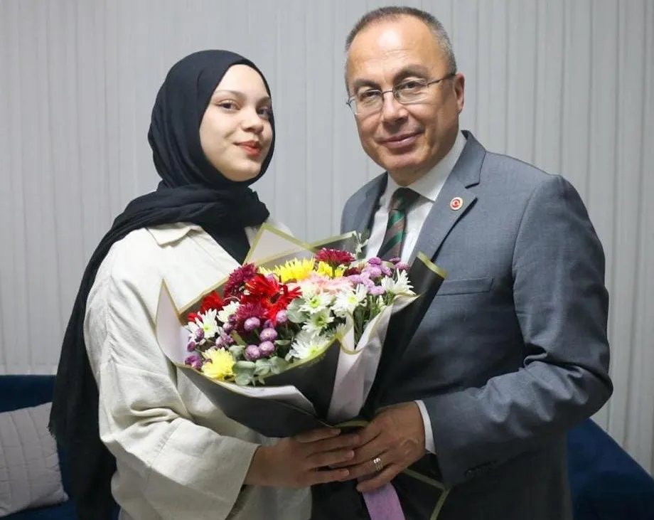 Dünya Şampiyonu Sporcumuz Afra Kılınç’a Tebrik Ziyareti