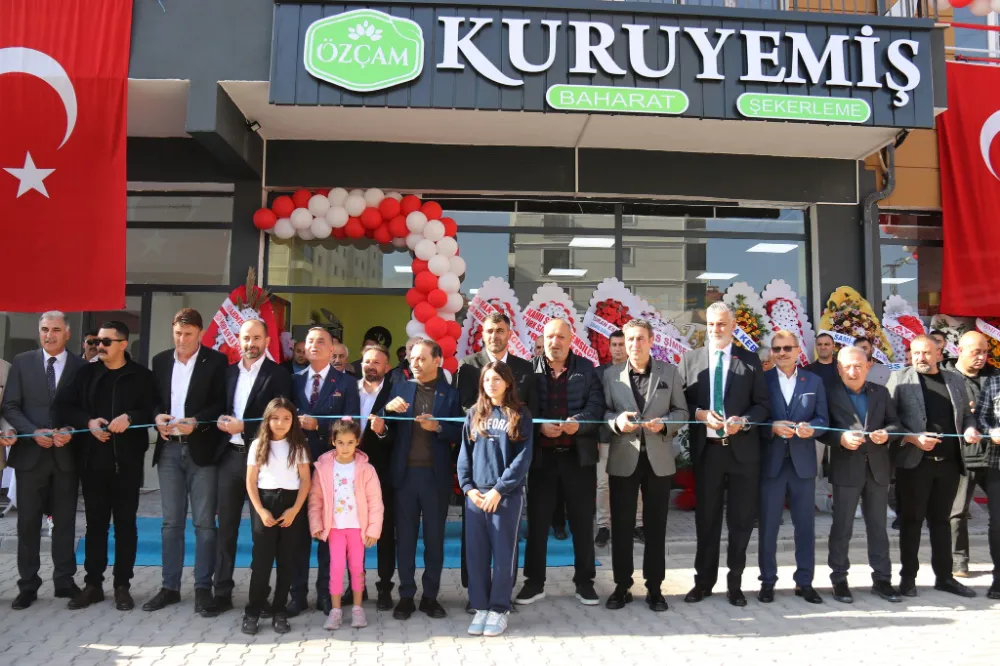 Özçam Kuruyemiş Tuzlugöl’de Hizmete Girdi