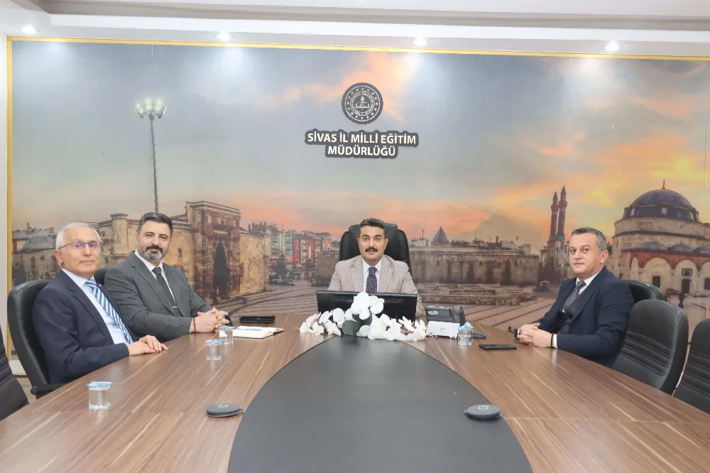 İlçe Müdürleri VKS Üzerinden Toplantıya Katıldı