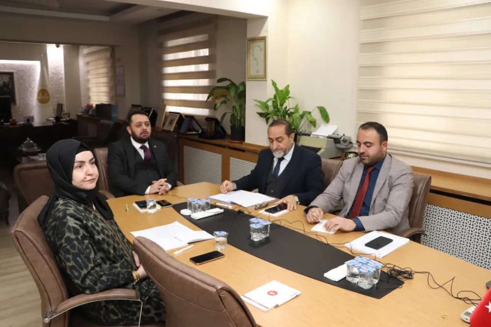 Sivas’ta İlçe Müftüleri VKS Toplantısında Bir Araya Geldi