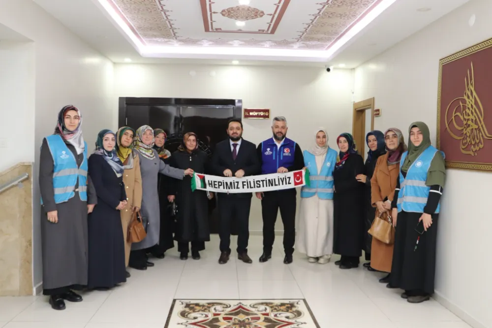 TDV Sivas Şubesinden Gazze’ye Umut Olan Bağış