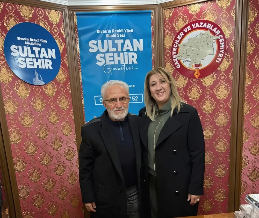 Sevtap Haspolat’tan Sultan Şehir Gazetesine Ziyaret