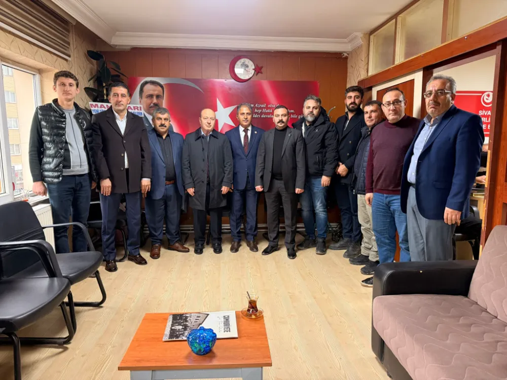 Gökhan Fatih Aslan ve Yönetiminden Şükrü Şanlı’ya Tebrik Ziyareti