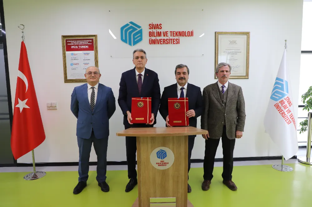 Protokole imza attılar 
